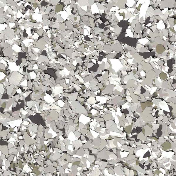 This image presents a cluttered collection of irregularly shaped fragments in varying shades of gray, resembling broken stone or shattered concrete pieces viewed from above.