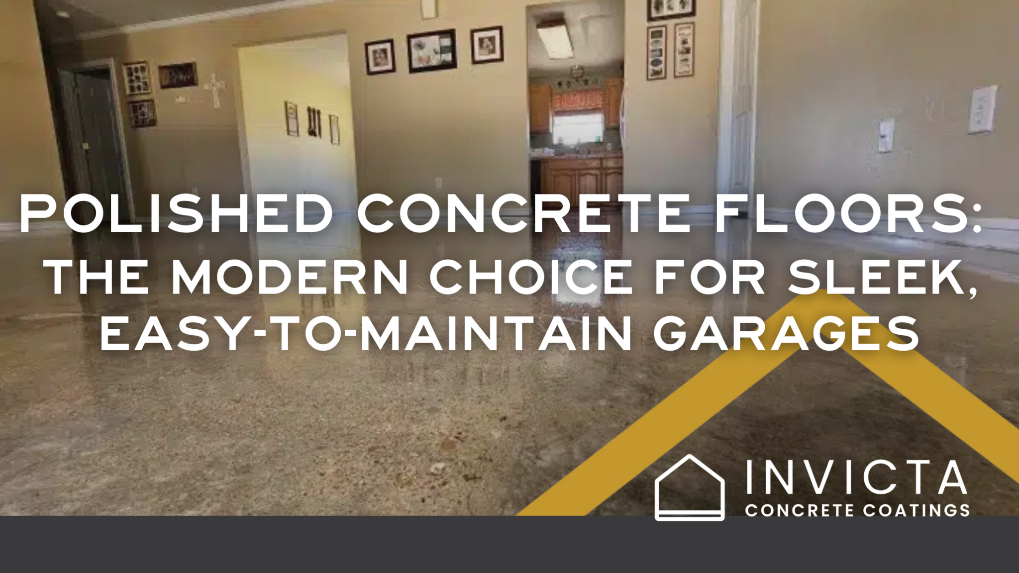 Polished Concrete Floors: The Modern Choice for Sleek, Easy-to-Maintain Garages